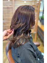 桃の木 ヘアー(桃の木 hair) オレンジベージュ×レイヤー