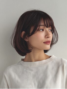 ロディーナコク 大口 新子安(rodina.coc) ミルクティーブロンド/ダークブルー/デジタルパーマ/大口新子安