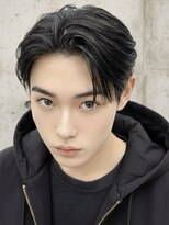 ヘッドストック(HEAD STOCK)&nbsp;ハーフバック毛流れセンター韓国風コンマヘアコンマバング