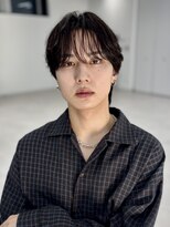 ユーフォリア 渋谷グランデ(Euphoria SHIBUYA GRANDE)&nbsp;シースルーバングニュアンスパーマ２wayバング　MOMO
