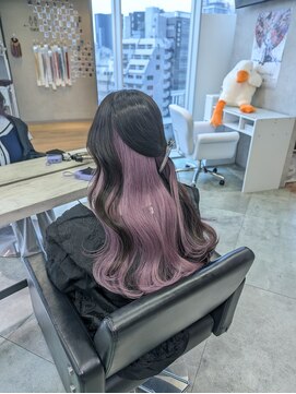 トーキョー オタクヘアー(TOKYO OTAKU HAIR) にじさんじ 星導ショウ/推しカラー/インナーカラー/ラベンダー