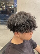 ベレッタ 香里園店(veretta.) マッシュ×シャドウパーマ