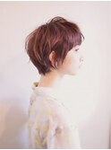 前髪あり大人ショート20代30代40代表参道