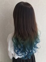 アース 平塚店(HAIR & MAKE EARTH) 海のようなグラデーション【平塚】