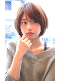 30代・40代に人気トップふんわりワンカールボブ