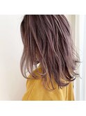 backcomb_balayage×mauve_pink