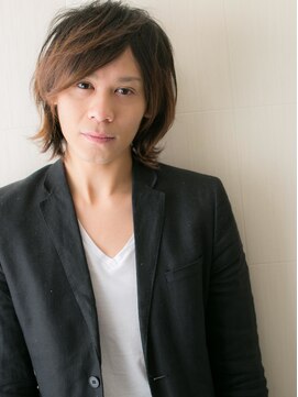 モッズヘア メン 南越谷南口店(mod's hair men) 伸びかけカラーの大人フェザーネオウルフG