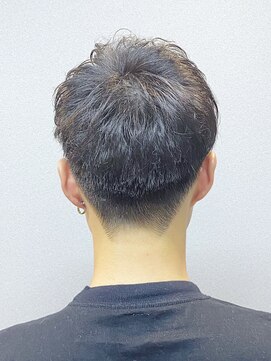 メンズサロン ハリウッド(HOLLYWOOD) 【アプバン】ツーブロ×スパイラルパーマ3