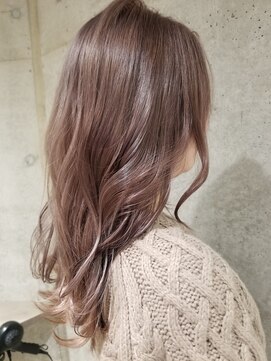 エイト 上野店(EIGHT ueno) 【EIGHT 上野】佐藤 まろやかピンクグレージュカラー