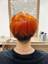 アッシュ 十日市場店(Ash)&nbsp;逆インナーカラー　タイガーリリー