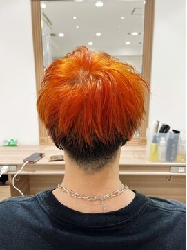 アッシュ 十日市場店(Ash) 逆インナーカラー タイガーリリー