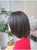20代30代/くせ毛カバー/透明感ショート/ツヤ髪