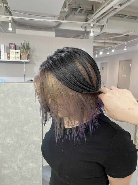 umbrella color × purple end