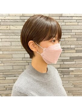 エニ 自由が丘(ENi) マチルダボブ/ピンクベージュ/インナーグレージュ[自由が丘駅]