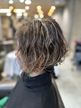 ヘアールーム プリズム(Hair room Prism) ボブ/ハイライト/パーマ