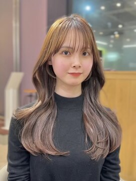 ビュー トウキョウ(VIEW TOKYO) 韓国風ヘア/レイヤーカット/ロングヘア/顔周りカット/小顔カット
