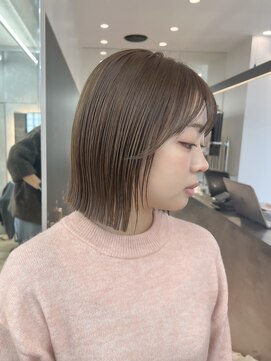 ロンドシエル 横浜(Lond ciel) タッセルボブ×韓国顔周り【横浜】あべもえる