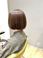ブッシュ 水広店(BUSH) ツヤのあるショートボブスタイル