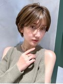 20代30代40代50代◎ショートヘア 小顔 耳掛け 海老名 美容室