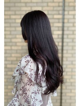 リュクス(luxe) ロングスタイル×ダークチェリー