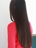 【圧倒的うる艶★】カット＋縮毛矯正＋トリートメント￥15,400→￥13,500