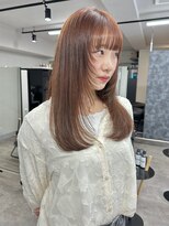 オグジュアリー 表参道(aux.)&nbsp;フェイスレイヤー×オレンジブラウン