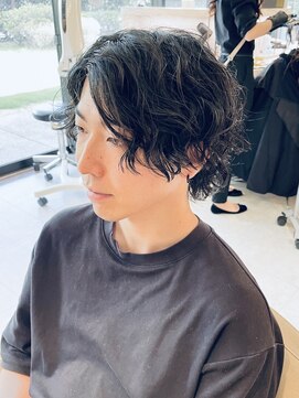 カインド 南青山(hair&make up KIND) 波打ちパーマ 波巻きツイストスパイラル ミディアムゆるめパーマ