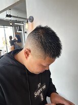 ユーゼンイーストサイドテラスホットヘアー(YUZEN EAST SIDE TERRACE HOT HAIR)&nbsp;漢の魁短フェード