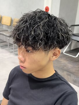 ササ 京都河原町店(33 SASA) ツイスパ×ハイライト少なめ　京都四条河原町