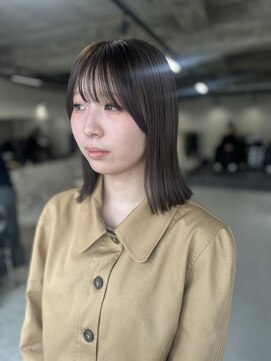 ネアー 新潟(NEER) ボブ/オリーブブラウン/ミディアムヘア[新潟駅/万代]