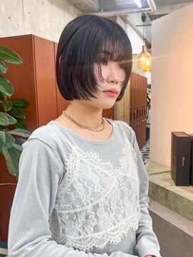 ノエ(noe) イメチェン/ホワイトブロンド/外ハネボブ/美髪/栄/矢場町h52