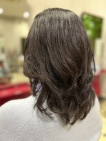 ボザァル(BEAUX ARTS)&nbsp;重めミディに抜け感プラス