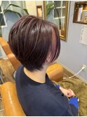 インナーカラーとショート