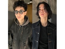 アン モラ(Un mora)の雰囲気（大人気のメンズパーマ◎ [men's/眉毛/シャドウパーマ]）