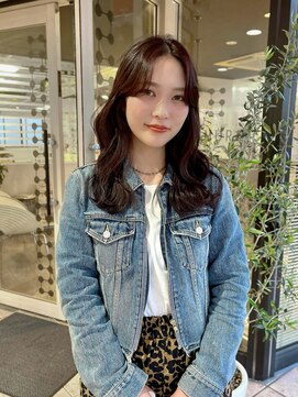 サムライ(SAMURAI) 深みレッド/センターバング