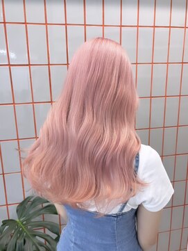 ペレ 渋谷(PELE) ホワイトグレージュ/デジタルパーマ/チェリーブラウン/渋谷