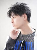 【フェザー×束感】クリアショート
