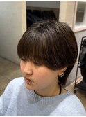 ナチュラルシースルーマッシュウルフ h