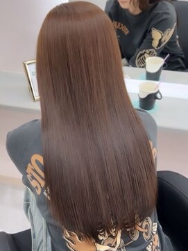 リトバイトゥルークリエイション 大宮(Re:to by True Creation) 【韓国風】しっとりストレート×柔らかベージュ