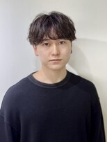 ピチカート(pizzicato) シャドウパーマ×ラウンドマッシュ