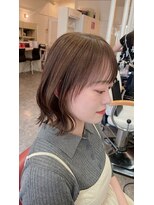 ロマンヤカタ ファース(ROMAN YAKATA fars) 透明感透けカラーオリーブブラウン☆@木場 11/26