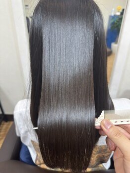 マーレ(Mare)の写真/【圧倒的支持率★】まるで素髪のような艶やかな美髪に！クセ・うねり・パサつき知らずの無敵styleに◎