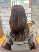 ココロヘアー 住吉店(Cocolo hair)&nbsp;ピンクベージュ/ベージュ/艶カラー