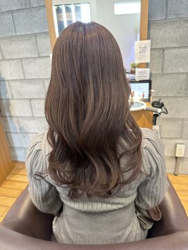 ピンクベージュ/ベージュ/艶カラー