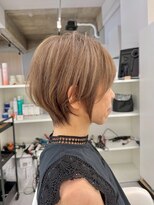 ジュベ(juve.)&nbsp;大分ショートボブ顔まわりレイヤーカット髪質改善カラー