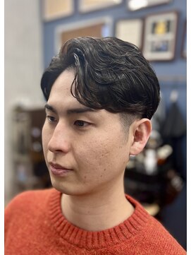 パール(PEARL) かき上げショート×パーマ