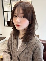 ローネス(LONESS)&nbsp;ミディアムレイヤー×透明感ベージュ