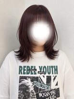 ヘアーサロン リアン 熊谷2号店(hair salon Rien)&nbsp;red brown × medium layer ♪・゜