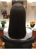 暗めのアッシュグレージュ