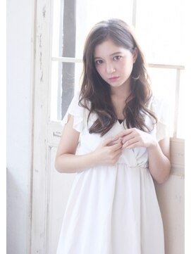 フォルテ 城北店 大きめカールの　透け感カラー